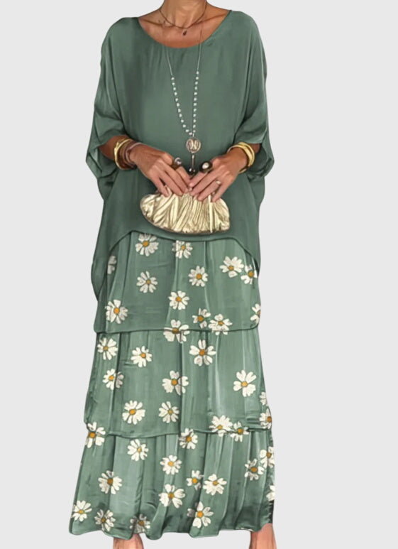 Susan | Lång Och Flödande Elegant Klänning