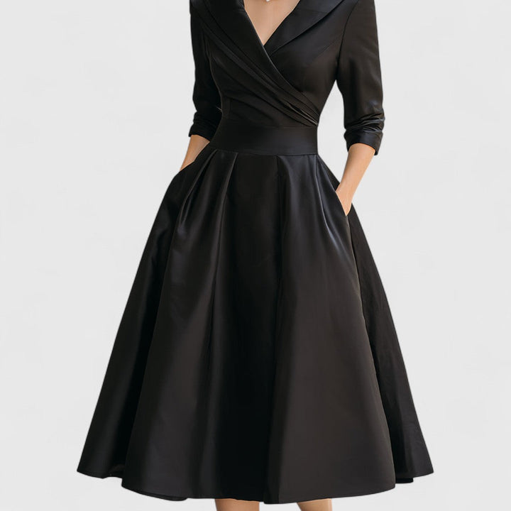 Marley Quinn | Elegant Midi Klänning