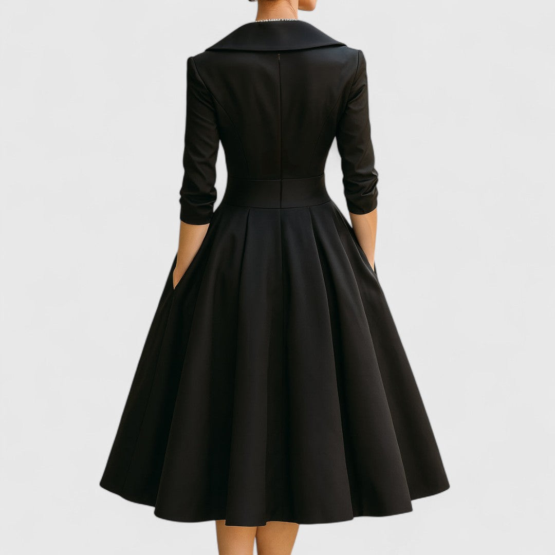 Marley Quinn | Elegant Midi Klänning