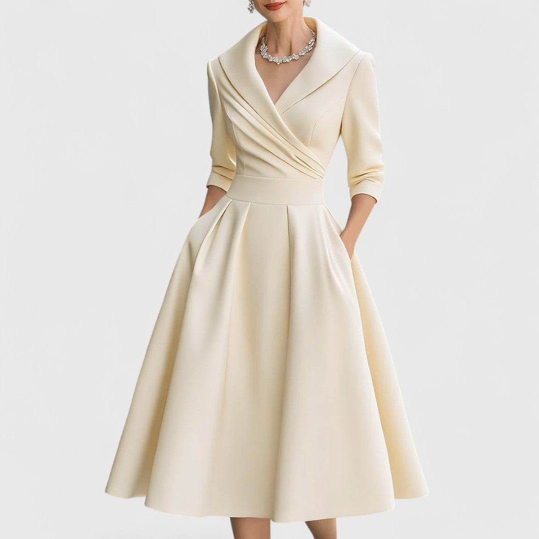 Marley Quinn | Elegant Midi Klänning