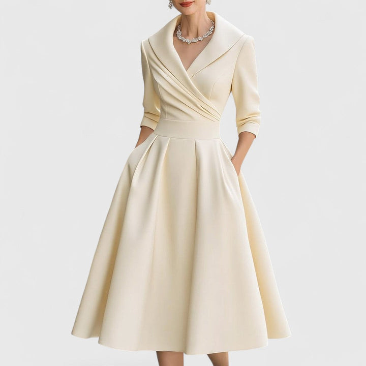 Marley Quinn | Elegant Midi Klänning