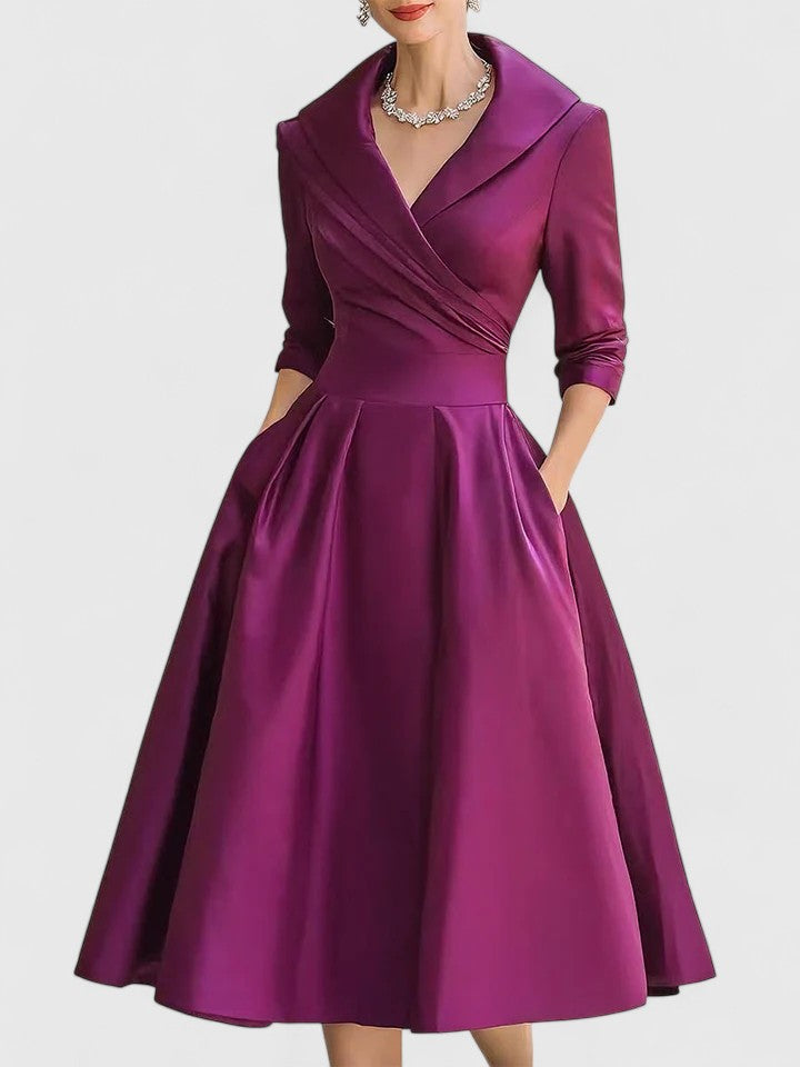 Yan | Elegant Midiklänning