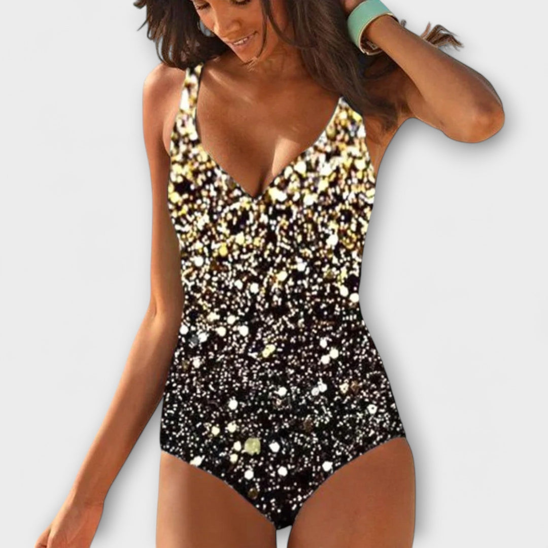 Hailey | Damens Wrap-Front Enstyckad Bikini Baddräkt