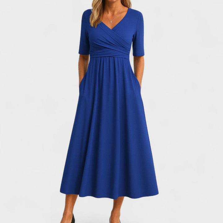 Ida | Elegant Midi Klänning