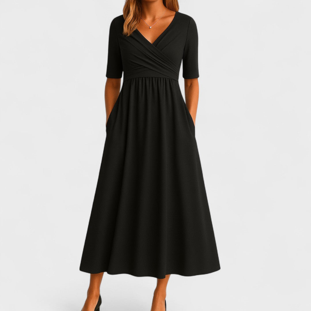Ida | Elegant Midi Klänning