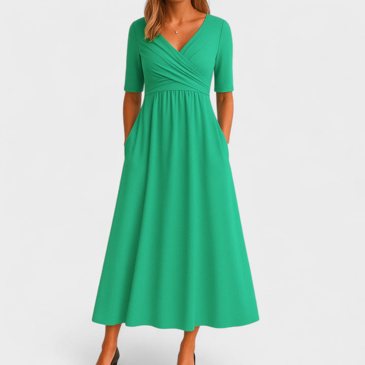 Ida | Elegant Midi Klänning