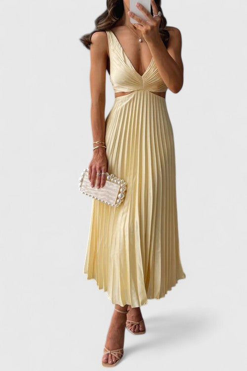 Karen | Elegant Klänning utan Ärmar