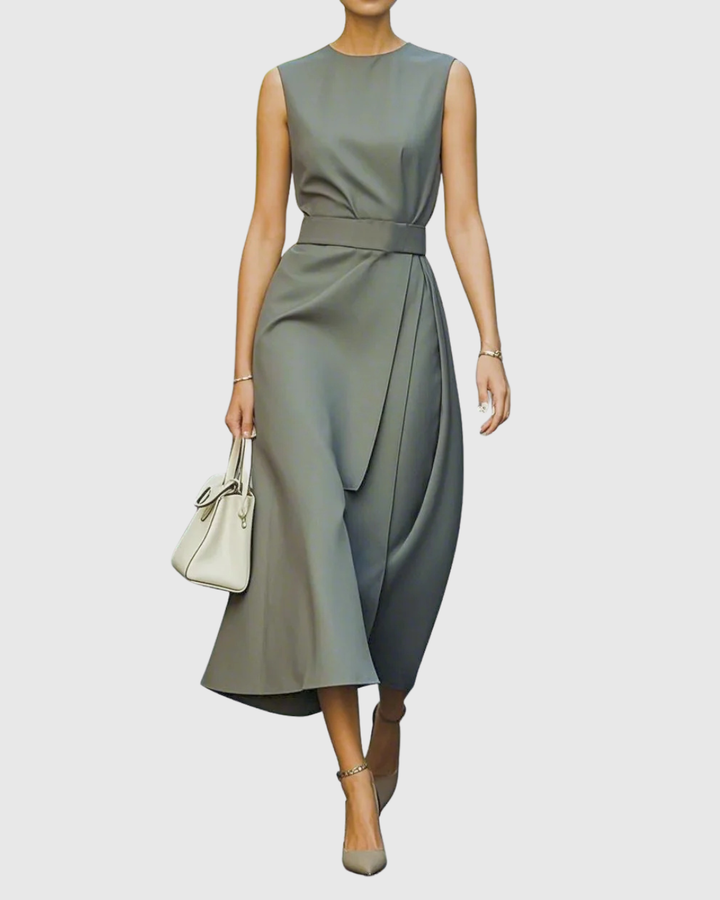Clarimond | Elegant Rundhals Klänning
