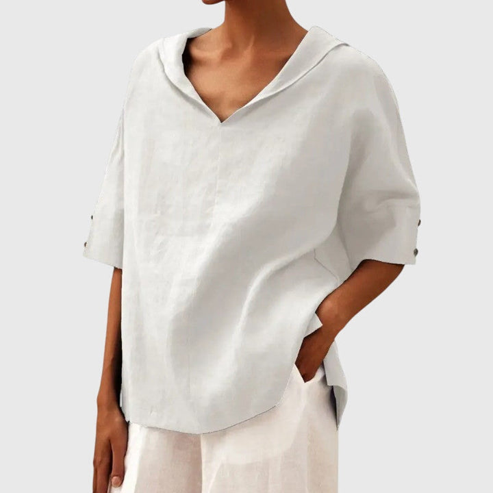 Ayla | Blus - Brun