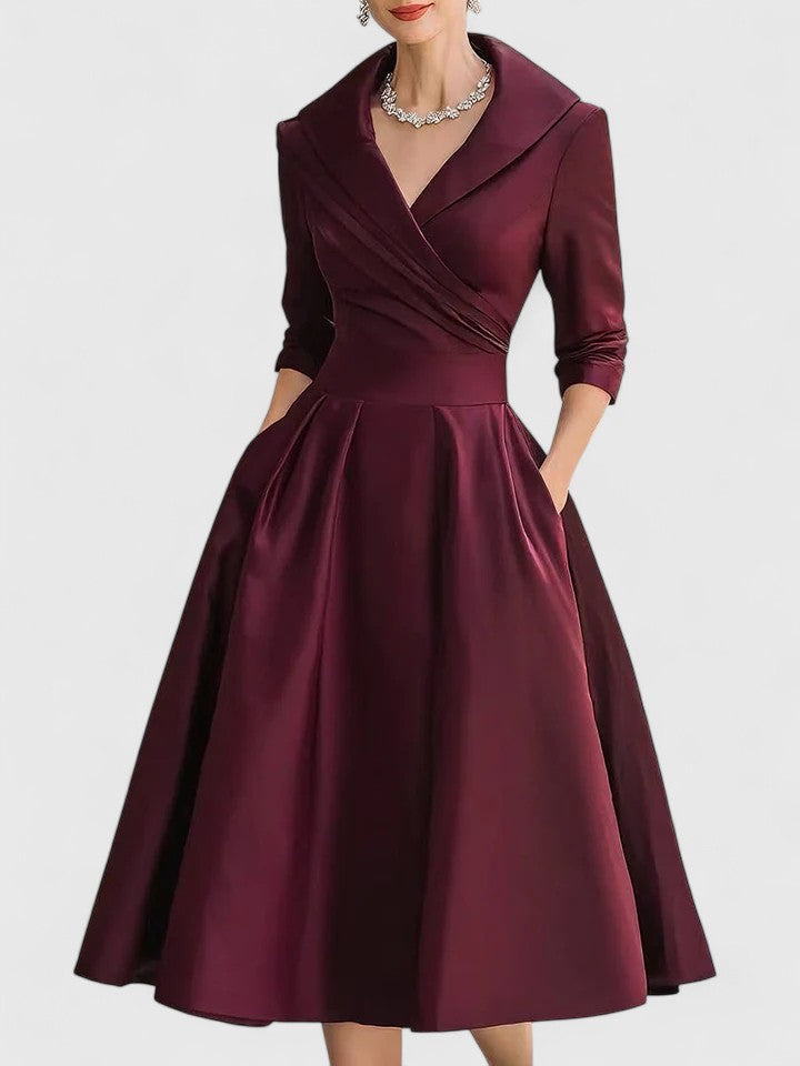 Yan | Elegant Midiklänning