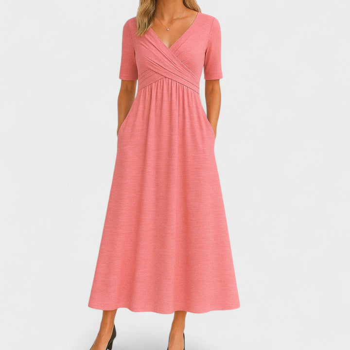 Phoebe | Elegant Midi Klänning