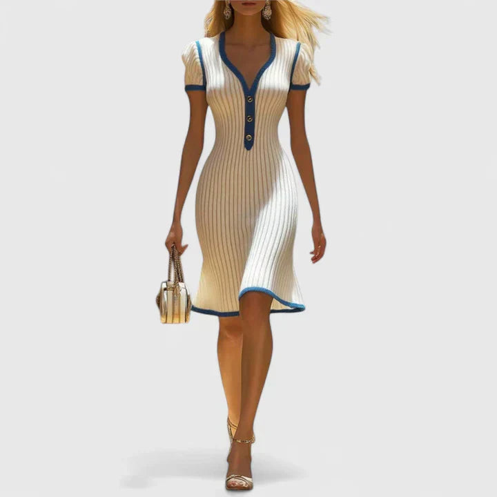 Sophrynah | Elegant Midi Klänning