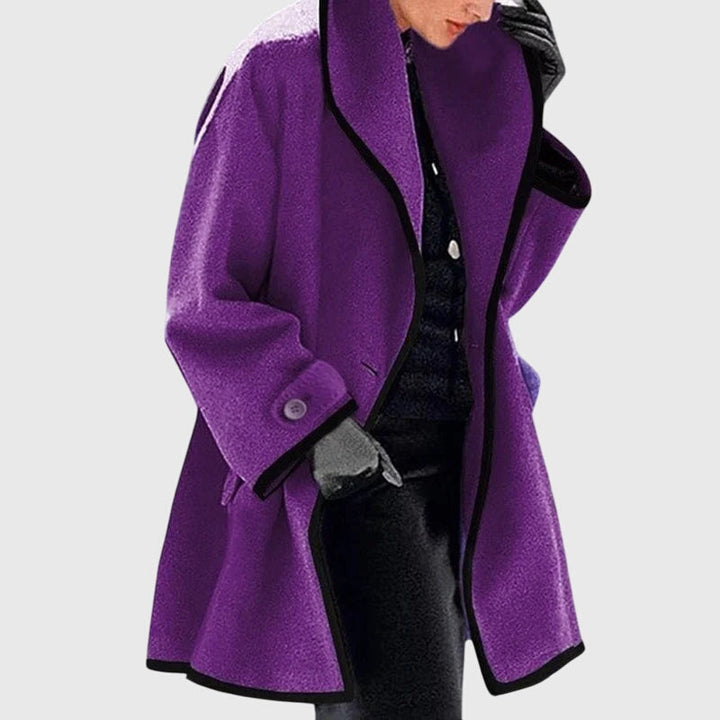 Maria - Elegant Och Trendig Fleecejacka