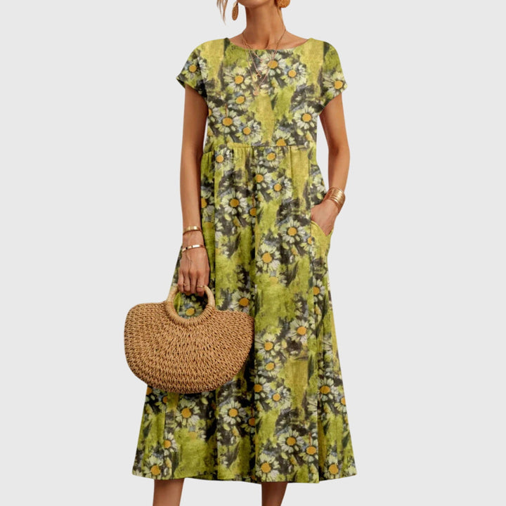 Valencia | Chic Blommig Klänning