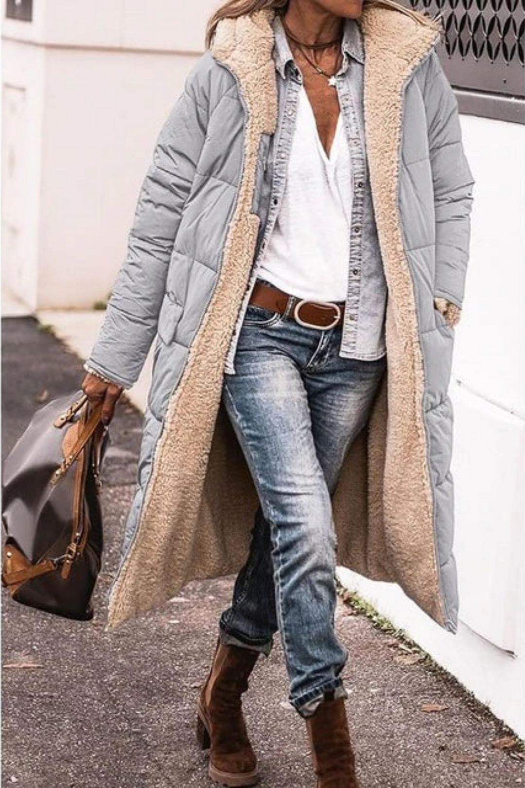 Sasha | Elegant Vändbar Kappa
