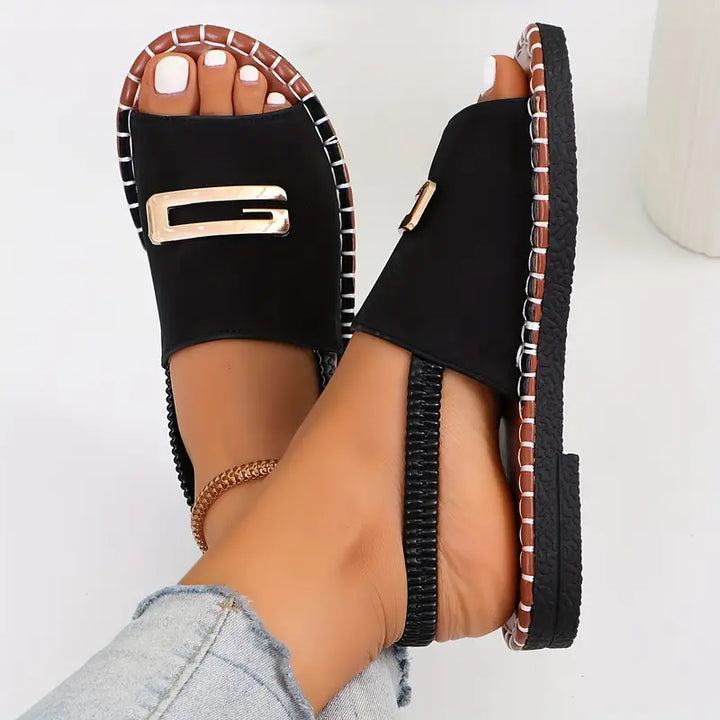 Gianna | Ortopediska Sandaler Med Kilklack