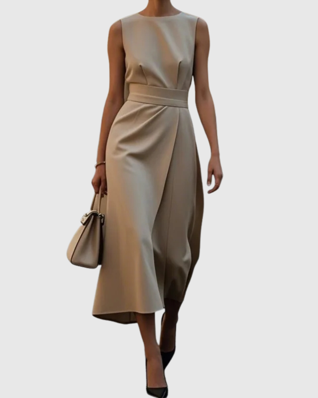 Clarimond | Elegant Rundhals Klänning