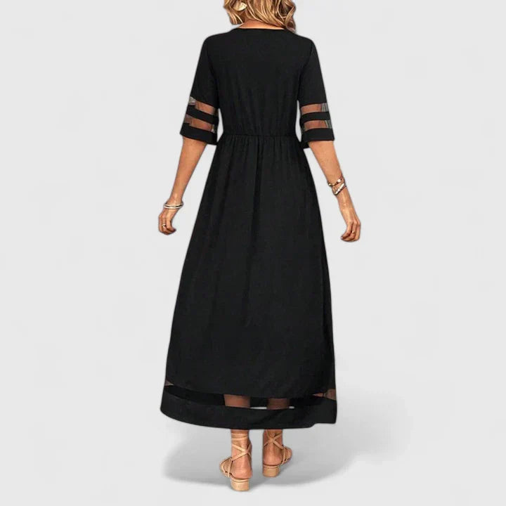 Delymarina | Elegant Midi Klänning