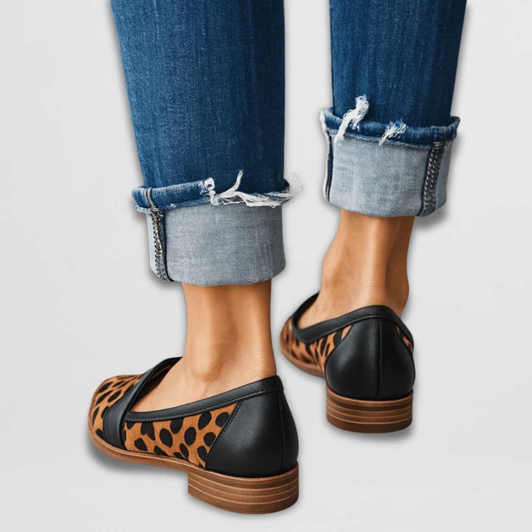 Helen | Ortopediska mjuka mocka loafers