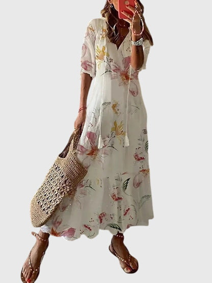 Amalia | Boho Vintage Sommarklänning