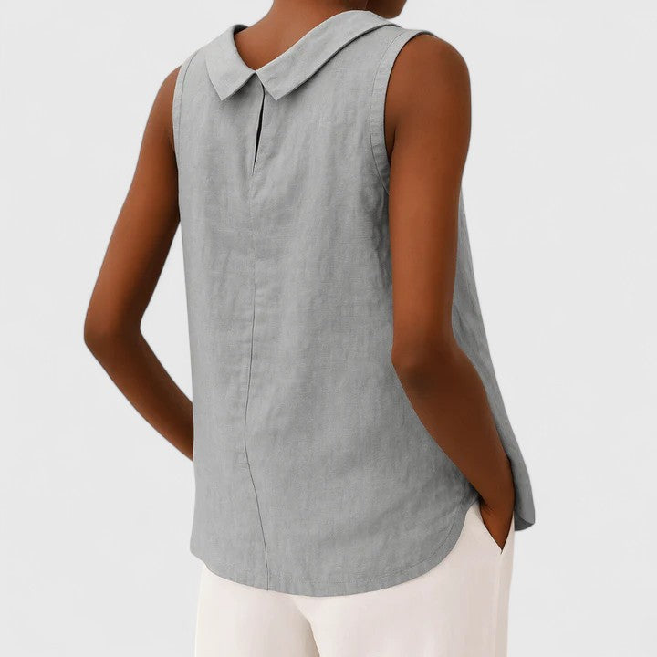 Anastine | Elegant Top Med Rullkrage