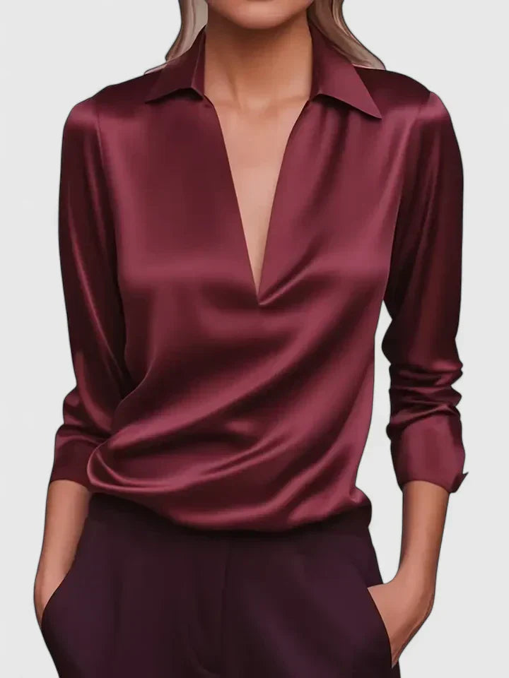 Calvina | Sofistikerad Blus
