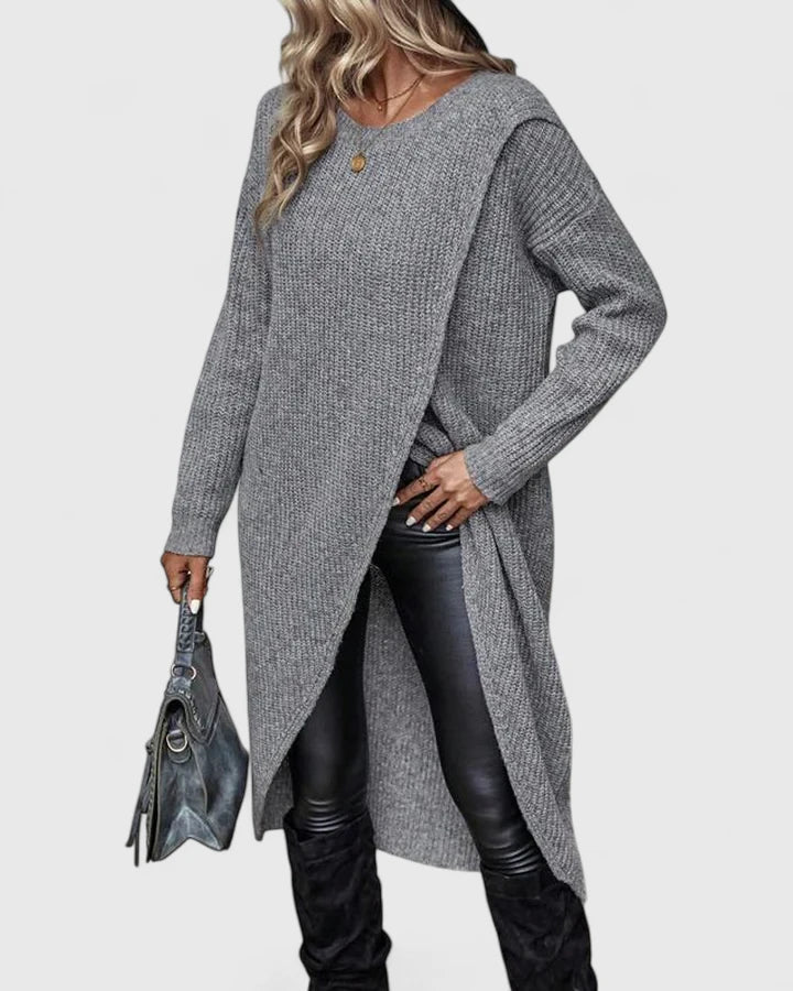 Zarymelle | Elegant Klänning i Tröja