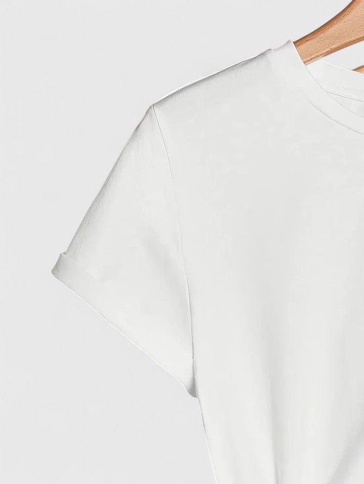 Ivanelle | Bekväm T-shirt med Kort Ärmar