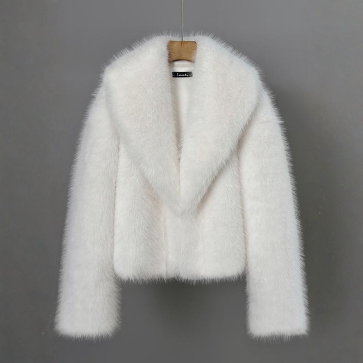 Celestia - Chic Faux Loose Fit Vinter Högkvalitets Kappa