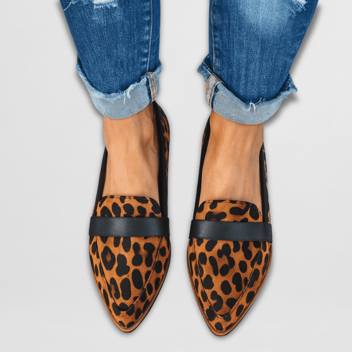 Helen | Ortopediska mjuka mocka loafers