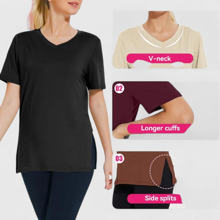 Samantha | Bekväm T-shirt (Pack Om 3)
