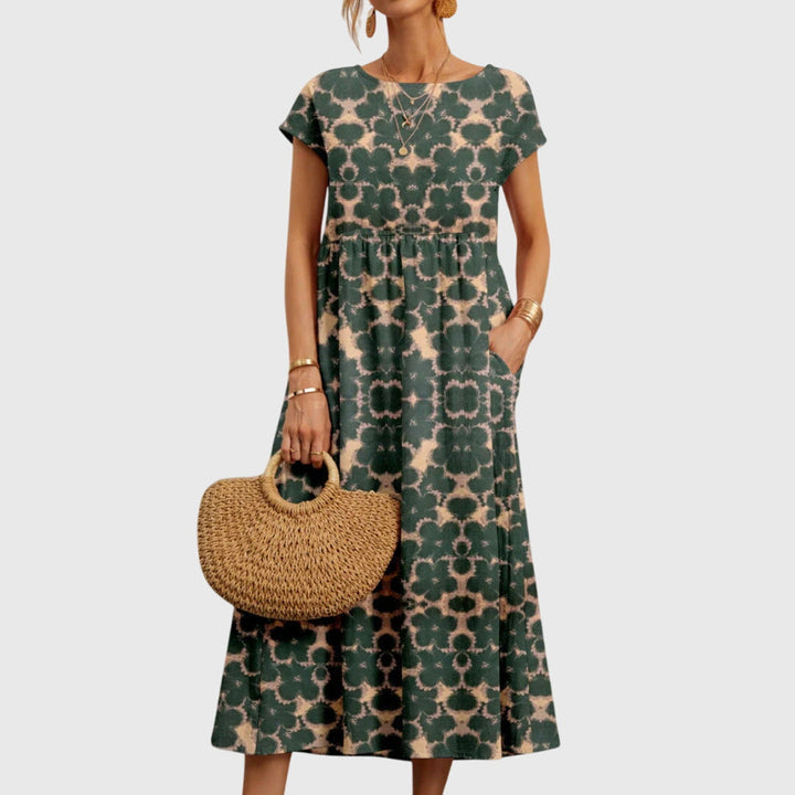 Valencia | Chic Blommig Klänning