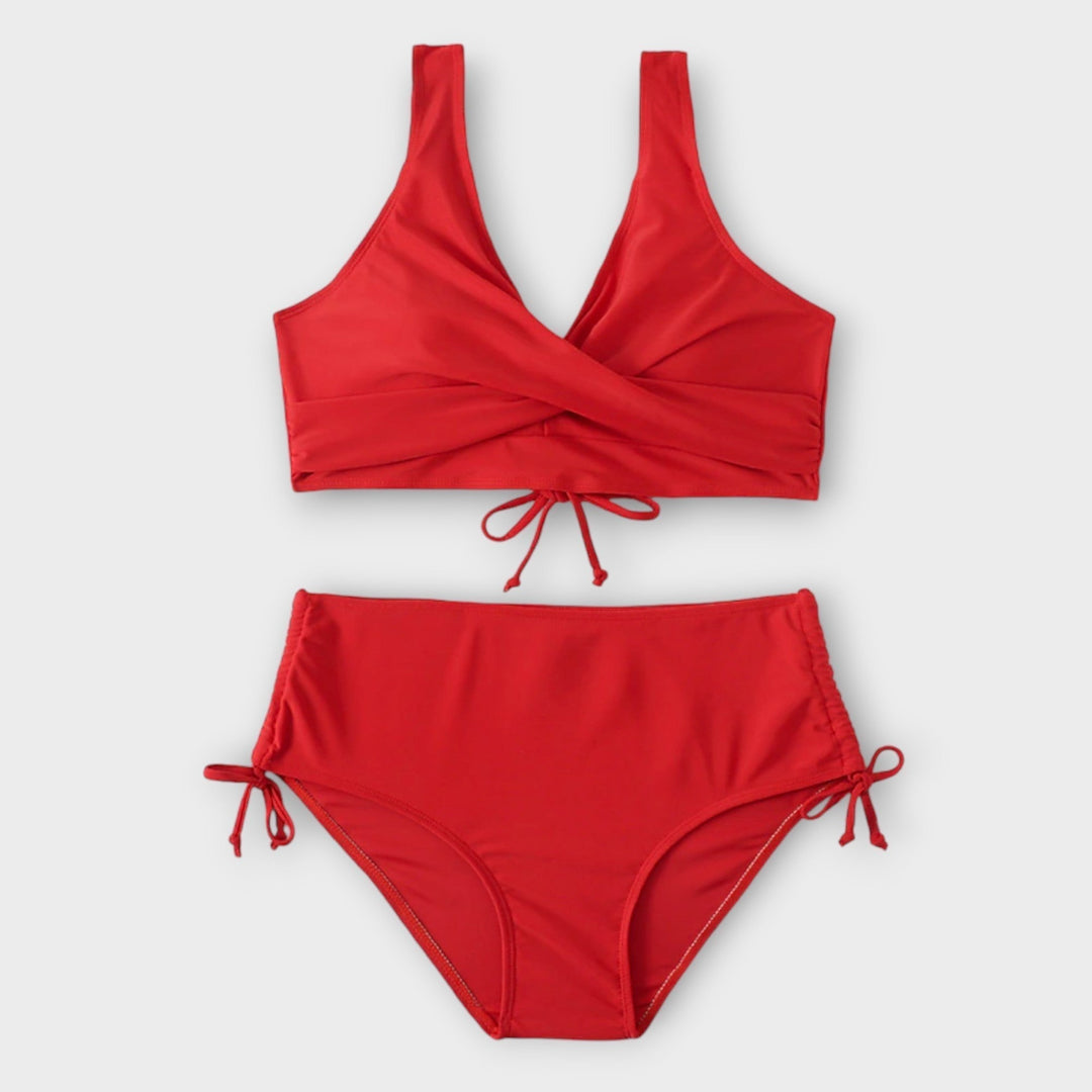 Moni - Snyggt Tvådelat Bikiniset