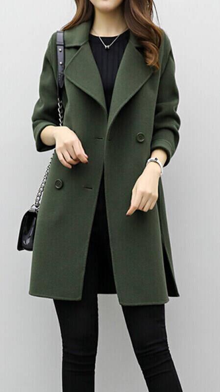 Celina - Lång Trenchcoat