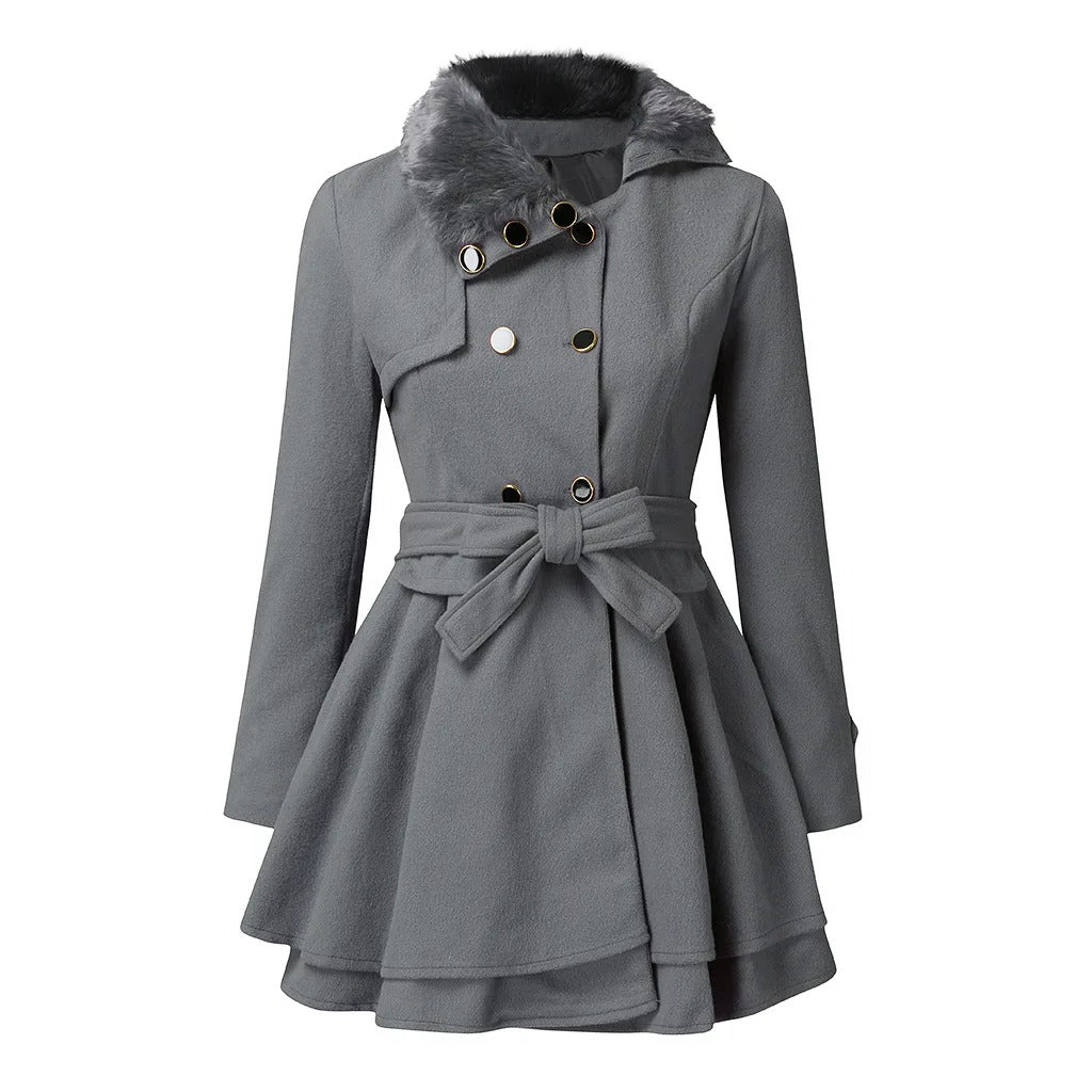 Claudia | Trenchcoat Med Vintagekänsla