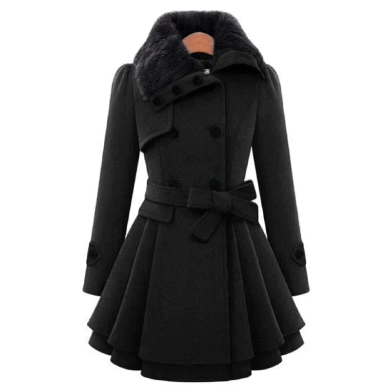 Claudia | Trenchcoat Med Vintagekänsla