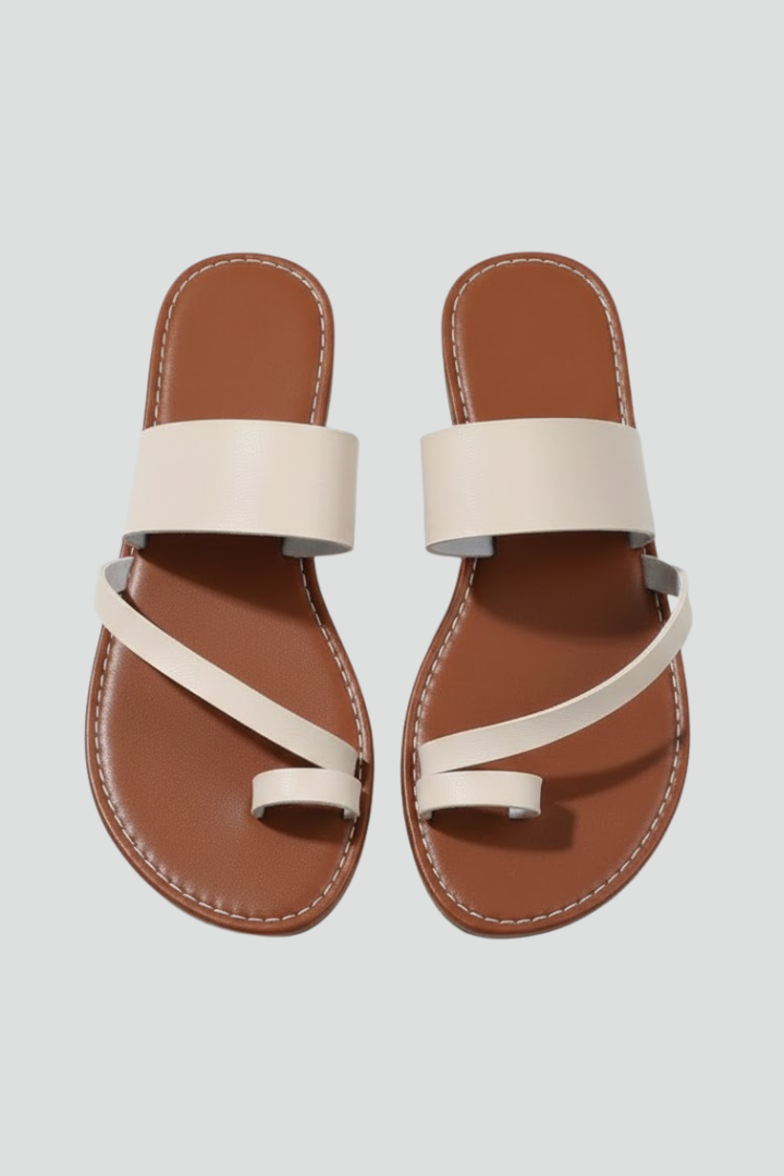 Kimberly | Damens Slip-On Sandaler med Spännsrem