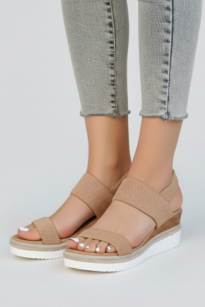 Kylie | Kvinnors Upphöjd Sula Stretch Fit Sandaler