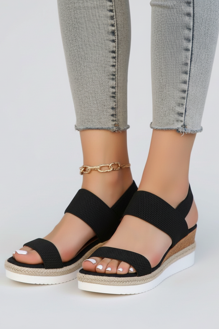 Kylie | Kvinnors Upphöjd Sula Stretch Fit Sandaler