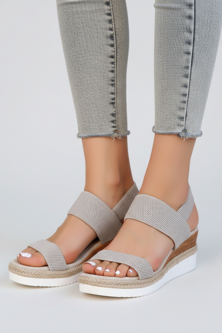 Kylie | Kvinnors Upphöjd Sula Stretch Fit Sandaler