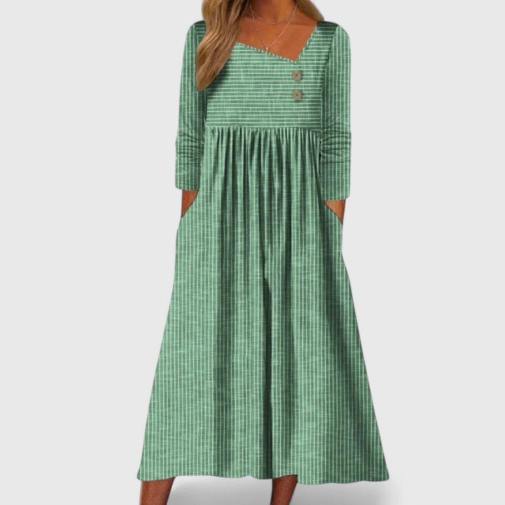 Cleomarie | Elegant Midi Klänning