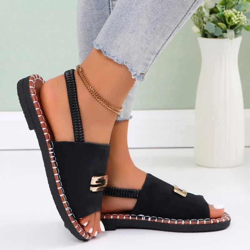Gianna | Ortopediska Sandaler Med Kilklack