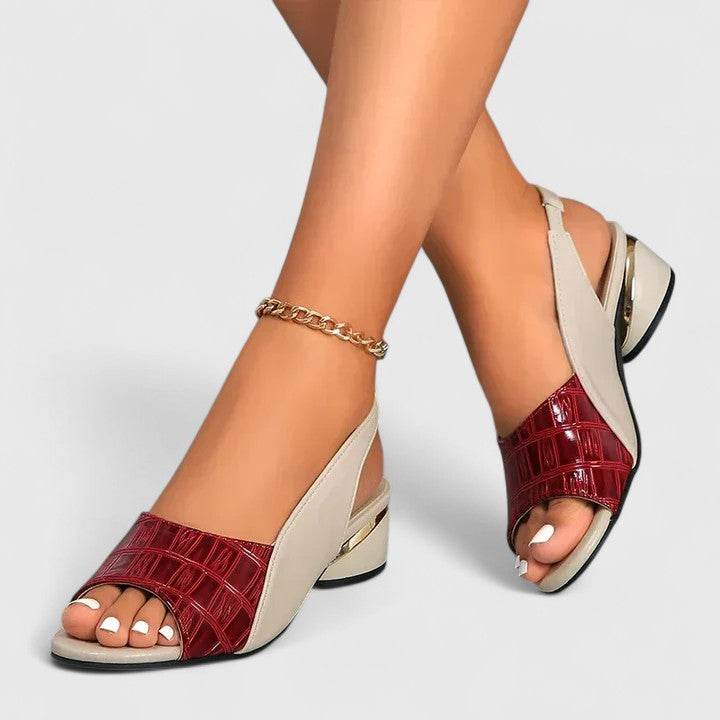 Mariah | Eleganta Skinnsandaler