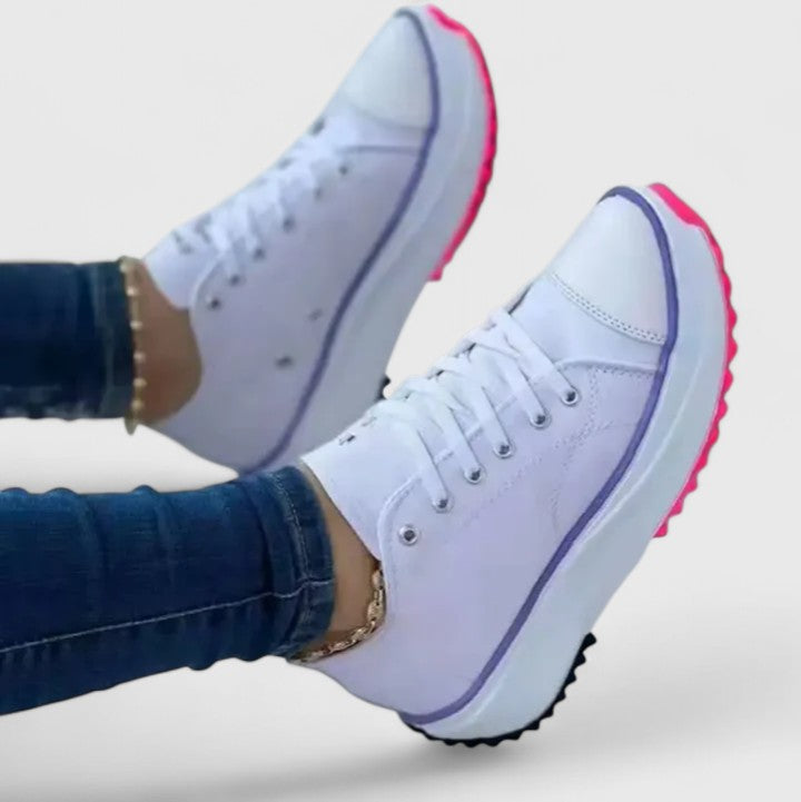 Kelly | Dam Sneakers med Snörning för Komfort Hela Dagen