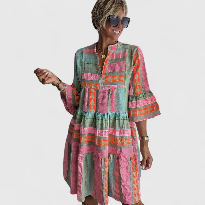 Gisara | Bekväm Boho Klänning
