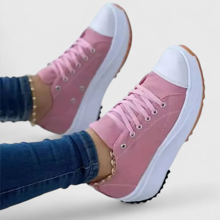 Kelly | Dam Sneakers med Snörning för Komfort Hela Dagen