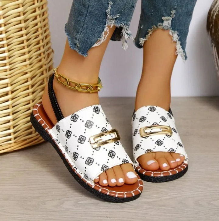 Gianna | Ortopediska Sandaler Med Kilklack