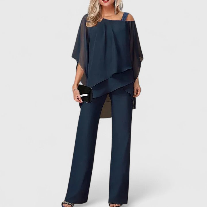 Serenity | Elegant Tvådelad Byxset