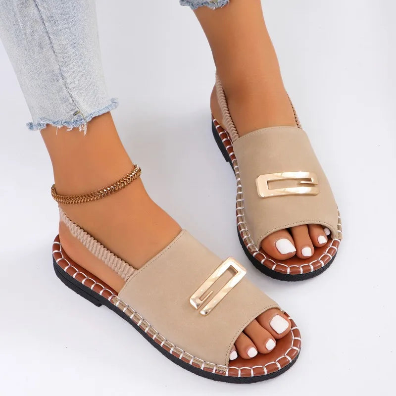 Gianna | Ortopediska Sandaler Med Kilklack