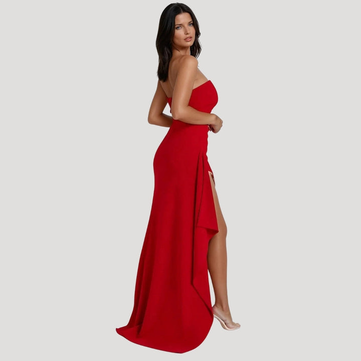 Emma | Kvinnors Bröllopsgäst Strapless Maxi Klänning